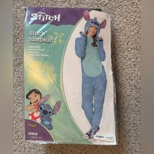 Disney Stitch Blue Jumpsuit Costume